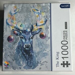 Deer 1000 Pieces Jigsaw Puzzle Teen Adult  Educational Relaxation Game Toy Gift
